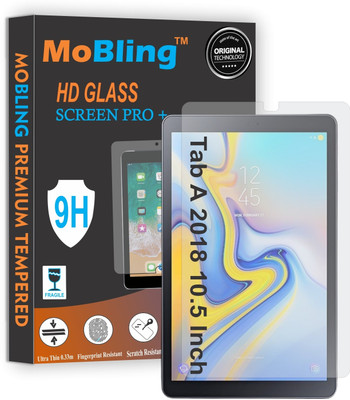 Mobling Tempered Glass Guard for Samsung Galaxy Tab A 2018 10.5, Samsung Galaxy Tab A 10.5 Inch 2018 (SMT590/SMT595)(Pack of 1)