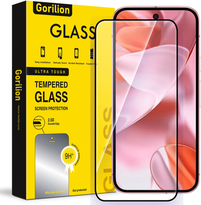 Gorilion Tempered Glass Guard for Google Pixel 9 5G(Pack of 1)