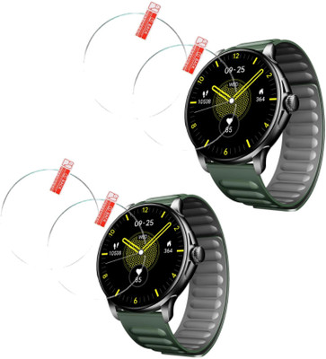 MUTAALI Tempered Glass Guard for boAt Lunar Oasis Smart watch screen protector(Pack of 4)
