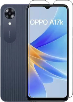 BRENZZ Tempered Glass Guard for OPPO A17K(Pack of 1)