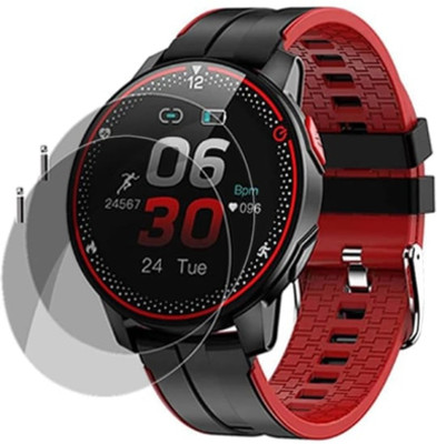 DOWRVIN Tempered Glass Guard for ElGIIS K56 Pro smart watch tempered glass (R) (pack of 2)(Pack of 2)