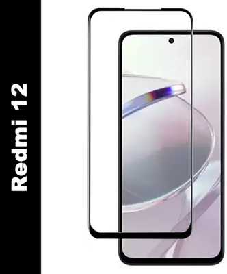 VISHZONE Tempered Glass Guard for REDMI 12(Pack of 1)