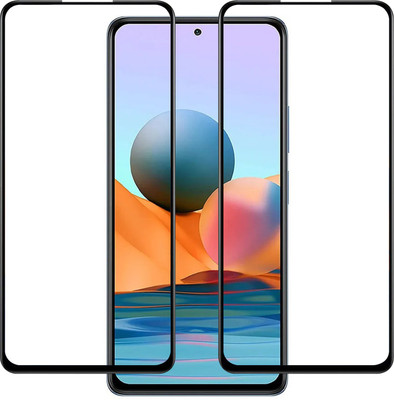 Qyist Tempered Glass Guard for Redmi Note 10 Pro(Pack of 2)