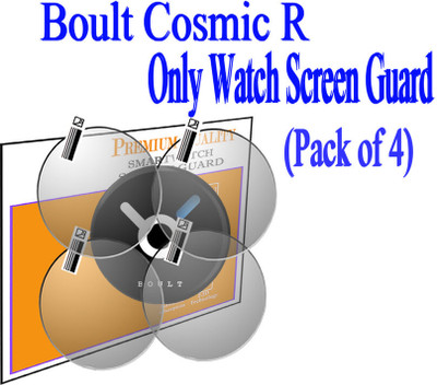 daffin Tempered Glass Guard for Boult Cosmic R(Pack of 4)