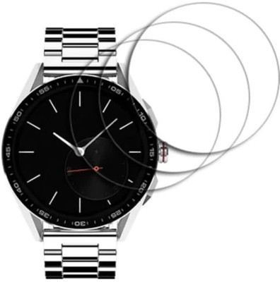 KHWABEEDA Tempered Glass Guard for FIRE -BOLTT INVINCIBLE PLUS SMART WATCH ( PACK OF 3)(Pack of 3)