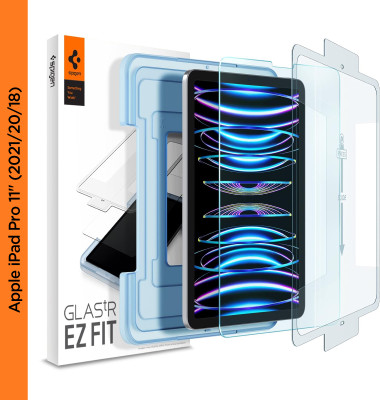 Spigen Tempered Glass Guard for Apple iPad Pro 11 inch(Pack of 1)