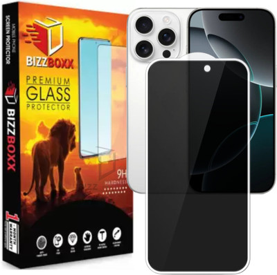 BizzBoxx Tempered Glass Guard for Apple iPhone 16 Pro Max, iPhone 16 Pro Max, iPhone 16pro Max, 16 pro max, Precise Curved Edges, Scratch Guard, Privacy temper glass guard, screen guard, privacy temper glass(Pack of 1) BizzBoxx Tempered Glass Guard for Apple iPhone 16 Pro Max, iPhone 16 Pro Max, iPhone 16pro Max, 16 pro max, Precise Curved Edges, Scratch Guard, Privacy temper glass guard, screen guard, privacy temper glass(Pack of 1)