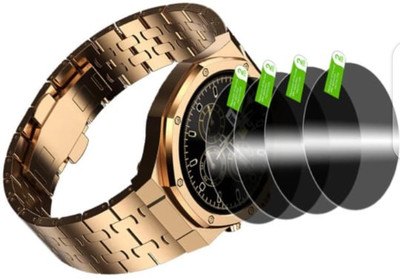 KHWABEEDA Tempered Glass Guard for FIRE -BOLTT ROYALE SMART WATCH TEMPERED GLASS (PACK OF 4)(Pack of 4)