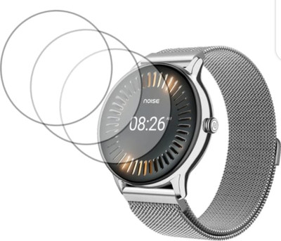 DB Tempered Glass Guard for NOISEFIT CREW GO SMART WATCH TEMPERED GLASS (PACK OF 3)(Pack of 3)