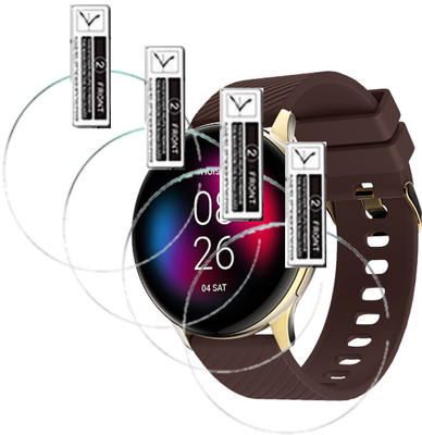 MUTAALI Tempered Glass Guard for NoiseFit Vortex Smartwatch(Pack of 4)