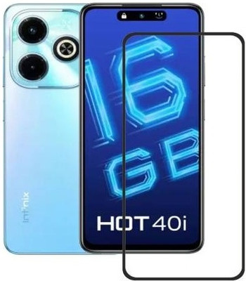 DSCASE Tempered Glass Guard for Infinix Hot 40i, Infinix HOT 40i(Pack of 1)