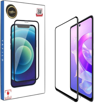 YAFILO Tempered Glass Guard for itel P55 Plus Edge-to-Edge Full Screen Protector with Easy Self-Installation Kit(Pack of 1)
