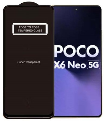 A-Allin1 Tempered Glass Guard for POCO X6 Neo 5G(Pack of 1)