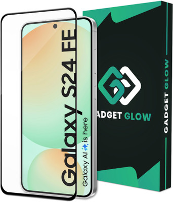 Gadget Glow Tempered Glass Guard for Samsung Galaxy S24 FE 5G, Samsung S24 FE 5G, Galaxy S24 FE(Pack of 1)
