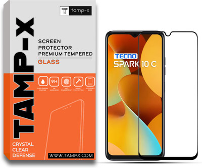 TAMP-X Tempered Glass Guard for Tecno Spark 10C(Pack of 1)