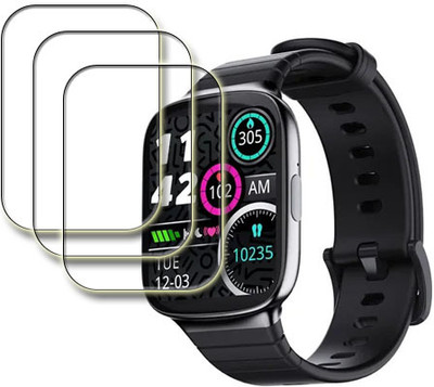 MUTAALI Tempered Glass Guard for Ambrane Fitshot Edge smart watch(Pack of 3)