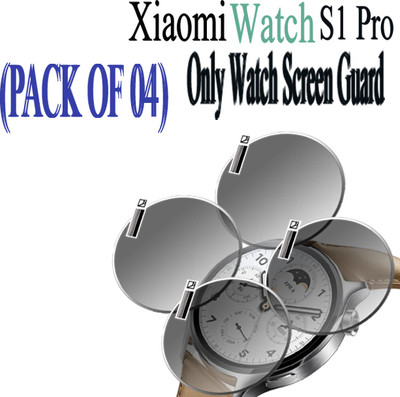 daffin Tempered Glass Guard for Xiaomi Watch S1 Pro(Pack of 4)