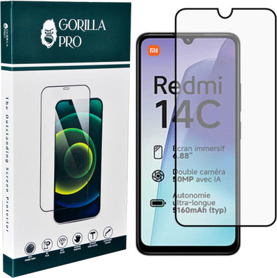 GORILLA PRO Tempered Glass Guard for Redmi 14C, Redmi 14C 5G(Pack of 1)