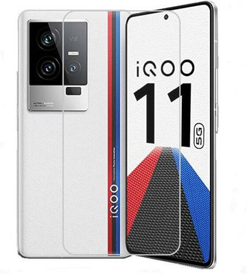 YOGIJEET Tempered Glass Guard for iQOO 11 5G, iQOO 11(Pack of 1)