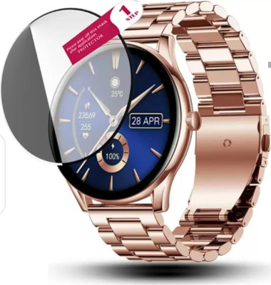 DOWRVIN Tempered Glass Guard for PEBBLE COSMOS BOLD SMART PRO WATCH TEMPERED GLASS(Pack of 1)