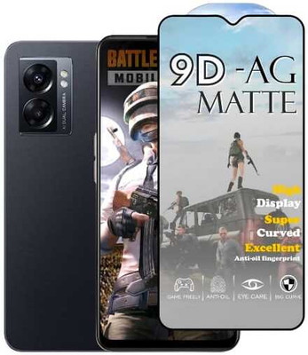 FAIYER BEAT Tempered Glass Guard for Premium matte Tempered Glass For oppo A77 5g(matte finish,Pack Of 1) Advanced gaming matte Full Screen Coverage Screen Protector for oppo A77 5g(Pack of 1)