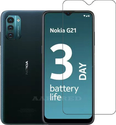 AARERED Tempered Glass Guard for Nokia G21(Pack of 1)