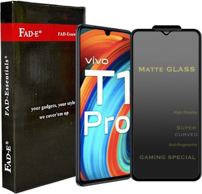 FAD-E Tempered Glass Guard for Vivo T1 Pro 5G, iQOO Z6 Pro 5G, Vivo V21 5G, Vivo V25 5G(Pack of 1)