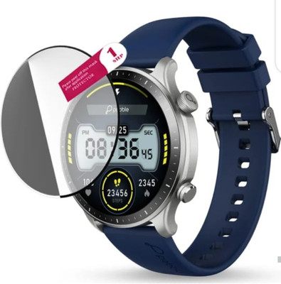 KHWABEEDA Tempered Glass Guard for PEBBLE COSMOS LUXE 3 SMART WATCH TEMPERED GLASS(Pack of 1)