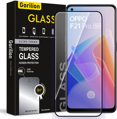 Gorilion Tempered Glass Guard for Oppo F21 Pro 4G(Pack of 1)