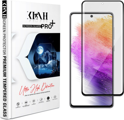 KLAH Tempered Glass Guard for Samsung Galaxy A73 5G(Pack of 1)