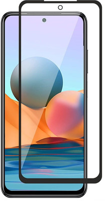 Microsion Tempered Glass Guard for Xiaomi Redmi Note 12S HD Glass Screen Protector, Full Edge to Edge Glass Screen Guard With Black Edges(Pack of 1)