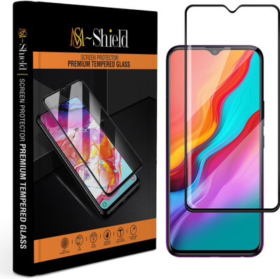 MS-Shield Tempered Glass Guard for Infinix Hot 8(Pack of 1)
