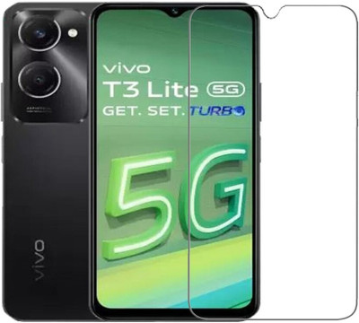 SRT Tempered Glass Guard for Vivo T3 Lite 5G(Pack of 1)