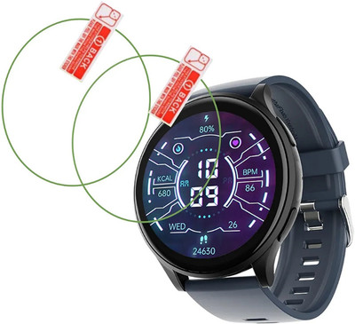 MUTAALI Tempered Glass Guard for boAt Lunar Prime Smartwatch(Pack of 2)