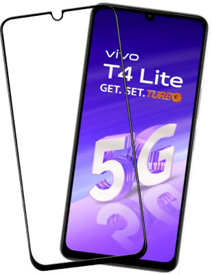 VAlight Tempered Glass Guard for vivo T4 Lite 5G, vivo T4 Lite 5G Premium Screen Protector Glass with Easy Installation(Pack of 1)