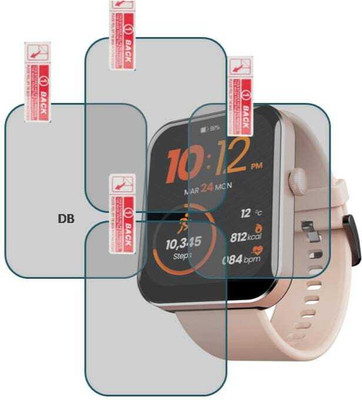 KHWABEEDA Impossible Screen Guard for BOAT WAVE CONNECT FLAX SMART WATCH SCREEN GUARD(PACK OF 4)(Pack of 4)