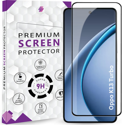 Qoisa Tempered Glass Guard for Oppo K13 Turbo 5G / K13 Turbo Pro 5G Elite Screen Protector Guard with Easy Installation Kit(Pack of 1)