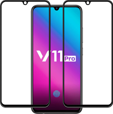 Qyist Tempered Glass Guard for Vivo V11 Pro(Pack of 2)