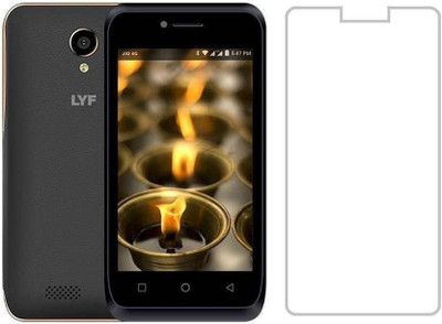 IPAK Tempered Glass Guard for Reliance Jio LYF Flame 6(Pack of 1)