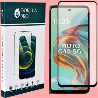 GORILLA PRO Tempered Glass Guard for MOTOROLA Moto G45 5G(Pack of 1)