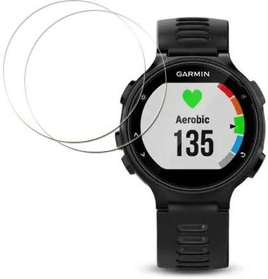 MUTAALI Tempered Glass Guard for Garmin Forerunner 735XT smartwatch(Pack of 2)