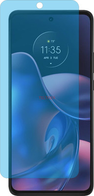 TELTREK Tempered Glass Guard for MOTOROLA MOTO EDGE 2022 (UV AntiBlue Light Protection)(Pack of 1)