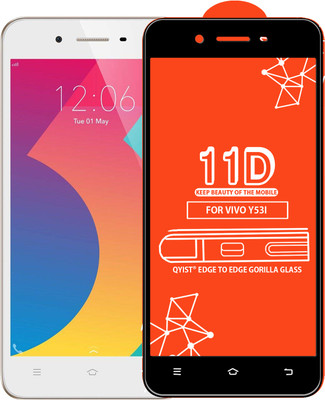 Qyist Tempered Glass Guard for Vivo Y53I(Pack of 1)