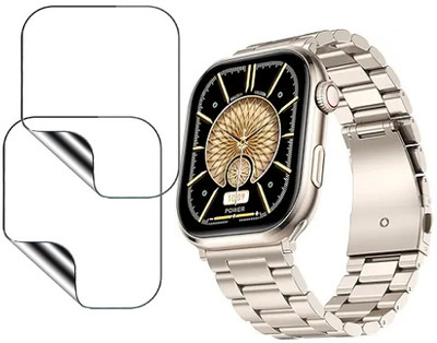 MUTAALI Tempered Glass Guard for Fire Boltt Brillia Pro smartwatch(Pack of 2)