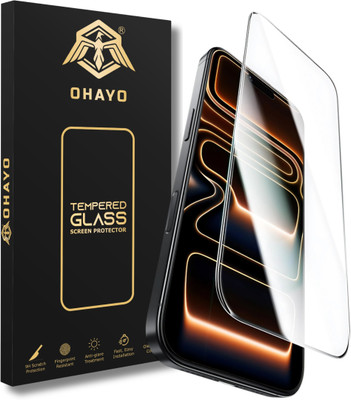 OHAYO Tempered Glass Guard for iPhone 17 PRO MAX(Pack of 1)