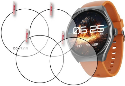 DB Tempered Glass Guard for BOAT NEWLY LUCHED LUNAR COMED SMART WATCH SCREEN GUARD (PACK OF 4)(Pack of 4)