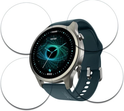 DB Tempered Glass Guard for NOISEFIT HALO SMART WATCH TEMPERED GLASS (PACK OF 4)(Pack of 4)