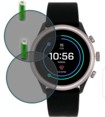KHWABEEDA Tempered Glass Guard for FOSSIL SPORTS 43 SMART WATCH TEMPERED GLASS (PACK OF 2)(Pack of 2)