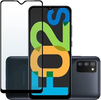 GLADLY Tempered Glass Guard for Samsung Galaxy F02s(Pack of 1)