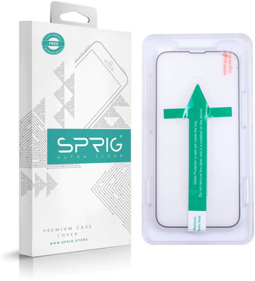 Sprig Edge To Edge Tempered Glass for Apple iPhone 13 Pro, iPhone 13 Pro, 13 Pro(Pack of 1)